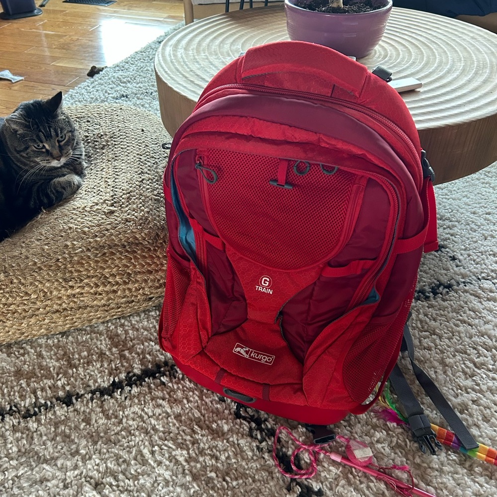 Kurgo Red Dog Backpack